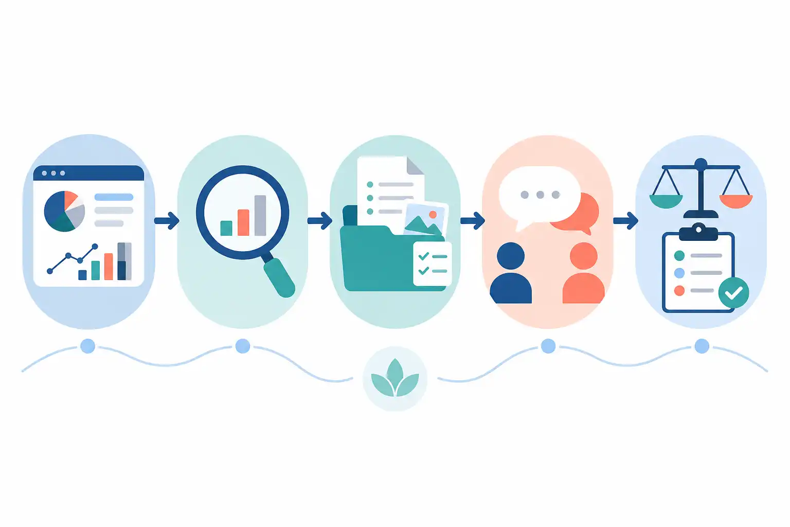 Infografik zu KI-gestützte Leistungskontrolle im Job: So gehst du mit algorithmischen Bewertungen um (KI-generiert)